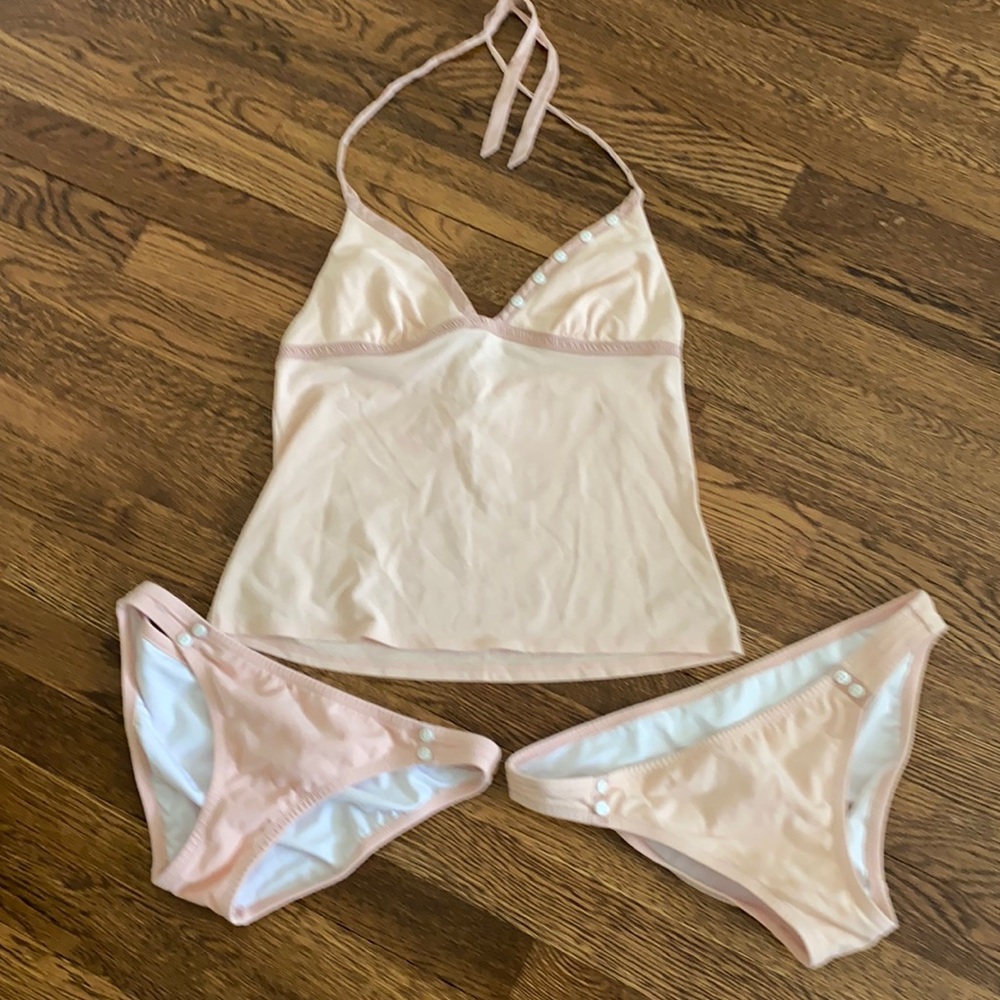 Victoria’s Secret swimwear. Top S, bottom S and M
